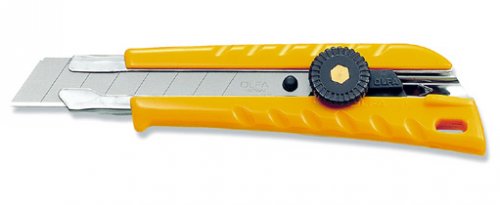 Нож технический 18 мм OLFA OL-L-1 с выдвижным лезвием эргономичный  картинка